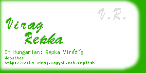 virag repka business card